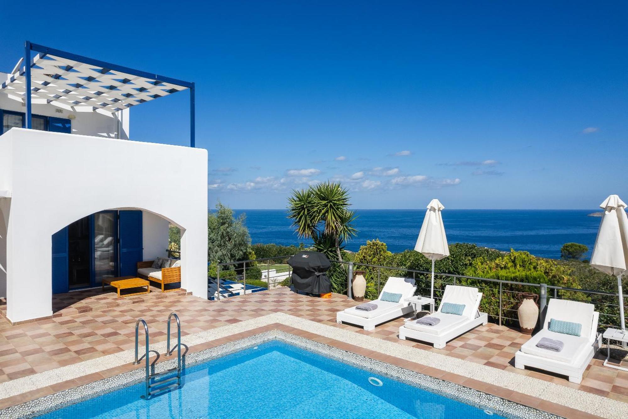 Villa Blanca Collection Kalathas Extérieur photo