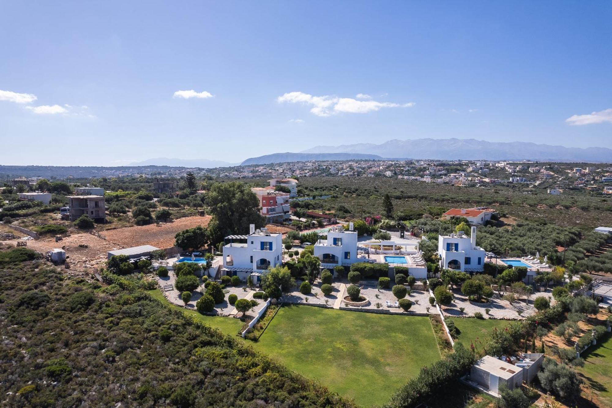 Villa Blanca Collection Kalathas Extérieur photo