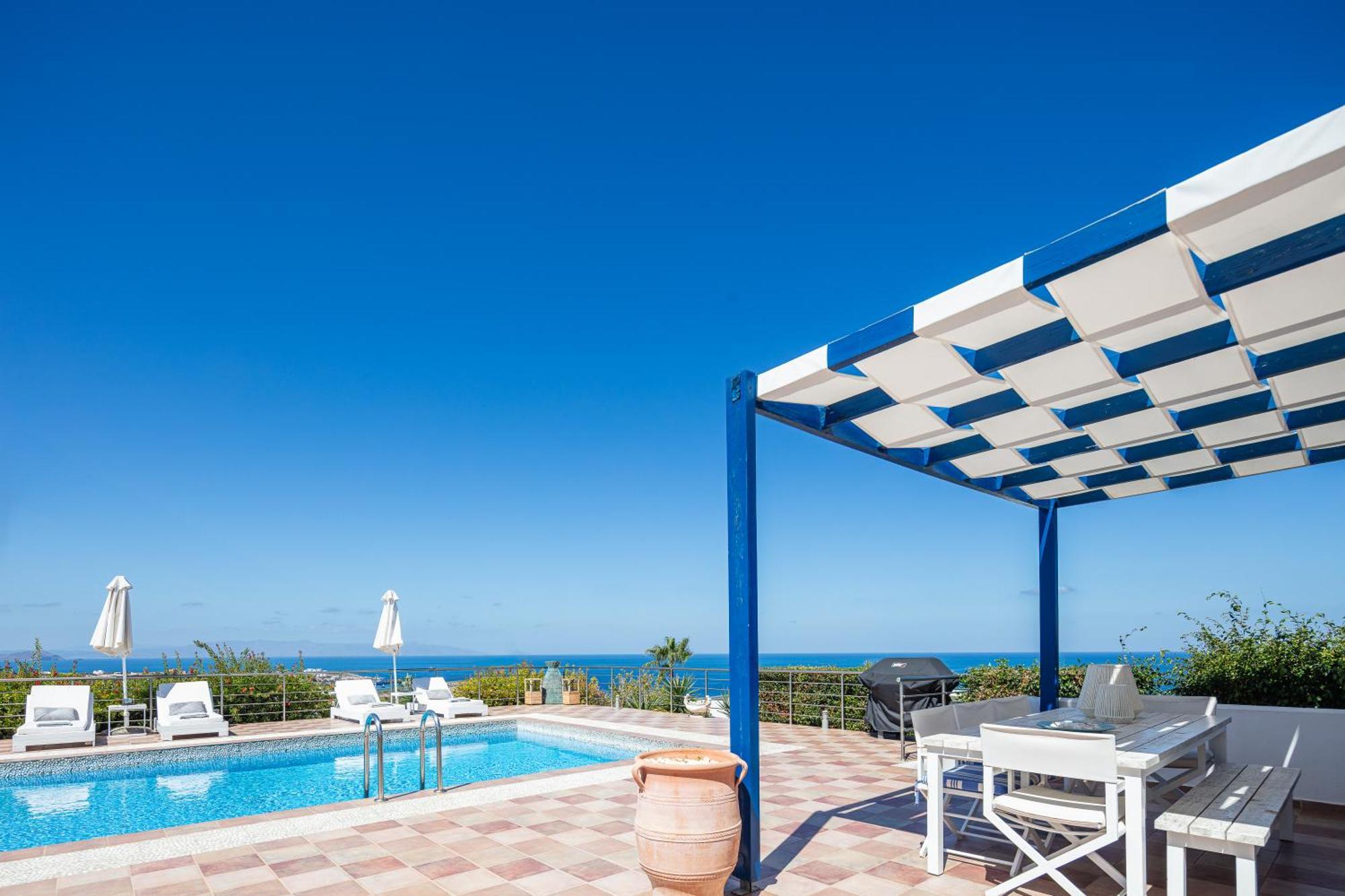 Villa Blanca Collection Kalathas Extérieur photo